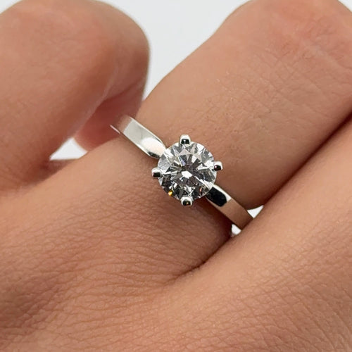 Diamante laboratorio redondo .96cts