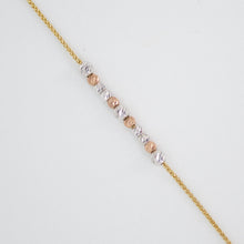 Cargar imagen en el visor de la galería, Pulsera en oro florentino 14k