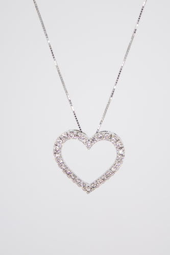 Dije Corazón de Diamantes.