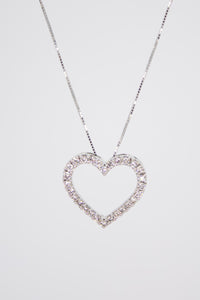 Dije Corazón de Diamantes.