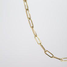 Cargar imagen en el visor de la galería, Cadena en oro amarillo de 14k tejido clip.