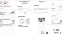 Cargar imagen en el visor de la galería, Diamante laboratorio oval 2.08cts
