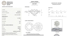 Cargar imagen en el visor de la galería, Diamante laboratorio redondo 1.22cts