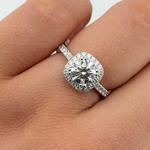 Diamante laboratorio redondo 1.22cts