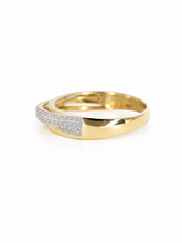 Cargar imagen en el visor de la galería, Churumbela en oro amarillo 14k con diamantes.