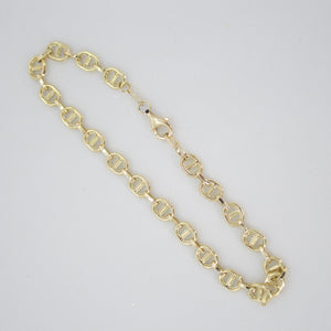 Pulsera en oro amarillo 14k.