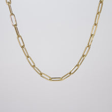 Cargar imagen en el visor de la galería, Cadena en oro amarillo de 14k tejido clip.
