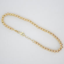 Cargar imagen en el visor de la galería, Pulsera de bolitas en oro amarillo 14k.