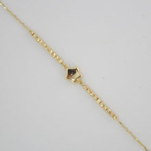 Cargar imagen en el visor de la galería, Pulsera en oro amarillo 14k con estrella.