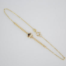 Cargar imagen en el visor de la galería, Pulsera en oro amarillo 14k con estrella.