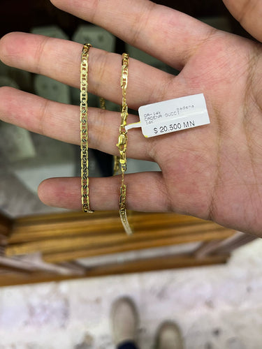 Cadena en oro amarillo 14k