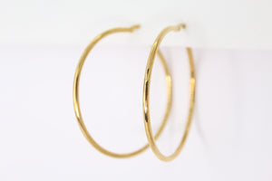 Arracada en oro amarillo de 14k.