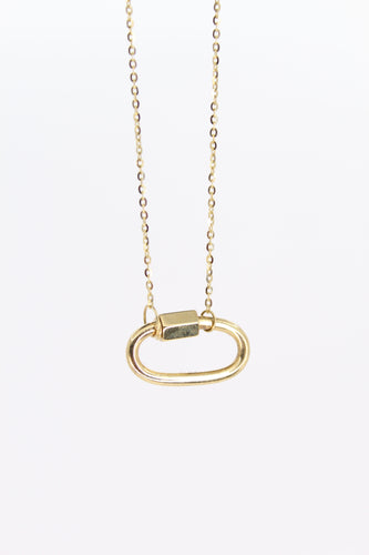 Gargantilla en oro amarillo 14k.