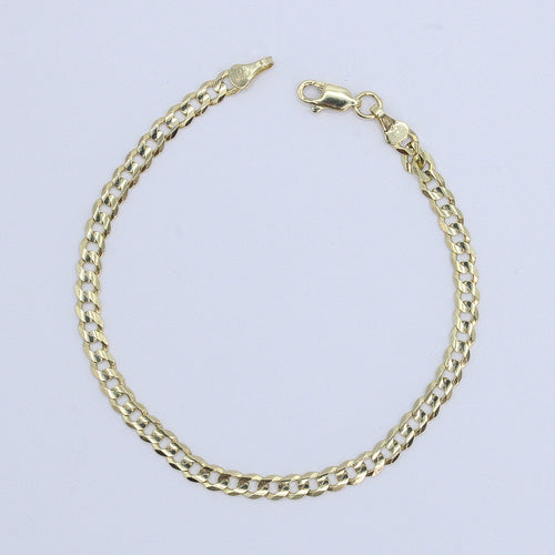 Pulso en oro amarillo 14k.