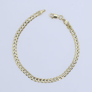 Pulso en oro amarillo 14k.