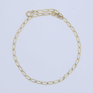 Pulso bilbaina en oro amarillo 14k.