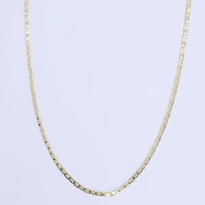 Cadena tipo guchi en oro amarillo 14k.