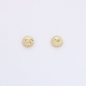 Broquel en oro amarillo 14k.