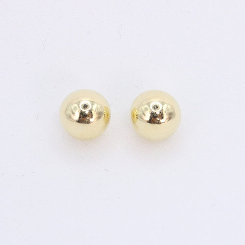Broquel dormilona en oro amarillo 14k.